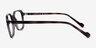 Vogue Eyewear VO5532 Transparent Dark Gray PlasticEyeglass Frames from EyeBuyDirect, Side View
