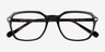 Vogue Eyewear VO5532 Transparent Dark Gray PlasticEyeglass Frames from EyeBuyDirect, Closed View