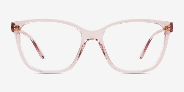 Vogue Eyewear VO5518 Transparent Pink PlasticEyeglass Frames from EyeBuyDirect, Front View