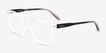 Vogue Eyewear VO5518 Clear PlasticEyeglass Frames from EyeBuyDirect, Angle View