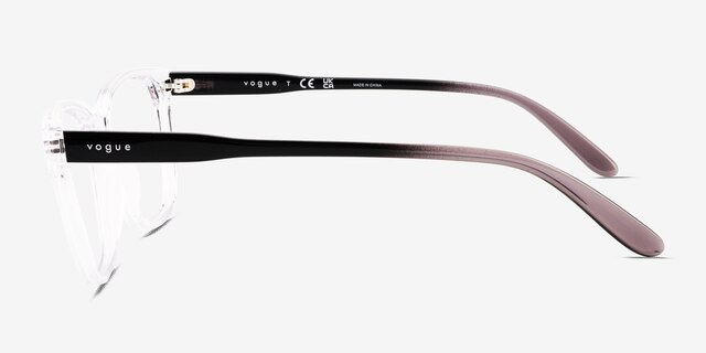 Vogue Eyewear VO5518 Clear PlasticEyeglass Frames from EyeBuyDirect, Side View