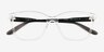 Vogue Eyewear VO5518 Clear PlasticEyeglass Frames from EyeBuyDirect, Closed View