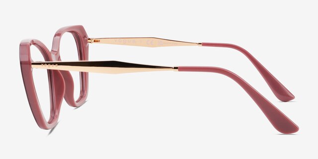 Vogue Eyewear VO5522 Red Purple PlasticEyeglass Frames from EyeBuyDirect, Side View