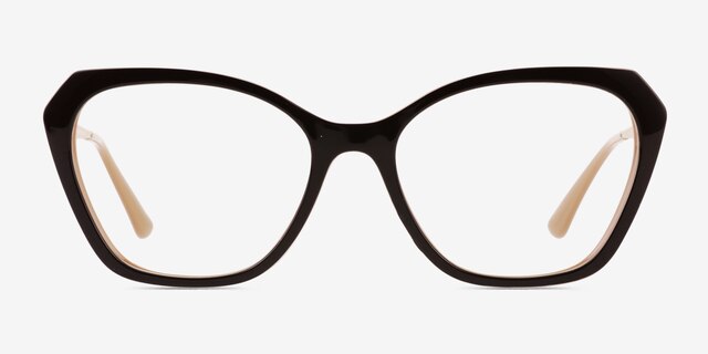 Vogue Eyewear VO5522 Brown PlasticEyeglass Frames from EyeBuyDirect, Front View