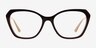 Vogue Eyewear VO5522 Brown PlasticEyeglass Frames from EyeBuyDirect, Front View