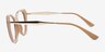 Vogue Eyewear VO5522 Brown PlasticEyeglass Frames from EyeBuyDirect, Side View