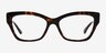 Vogue Eyewear VO5523 Dark Tortoise AcetateEyeglass Frames from EyeBuyDirect, Front View