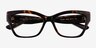 Vogue Eyewear VO5523 Dark Tortoise AcetateEyeglass Frames from EyeBuyDirect, Closed View