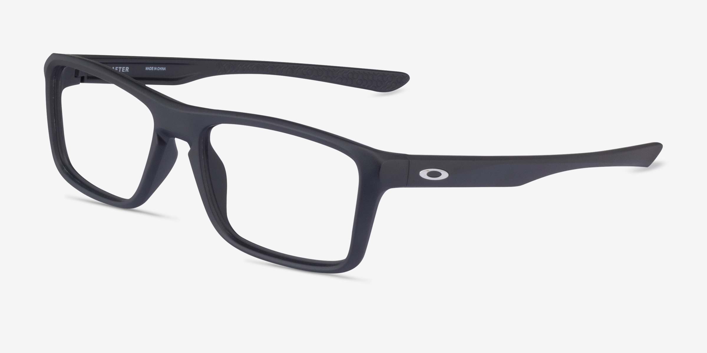 Oakley Rafter Rectangle Satin Black Frame Glasses For Men Eyebuydirect