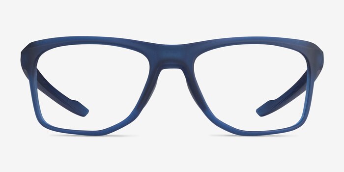 Oakley Knolls Satin Blue Plastic Eyeglass Frames from EyeBuyDirect