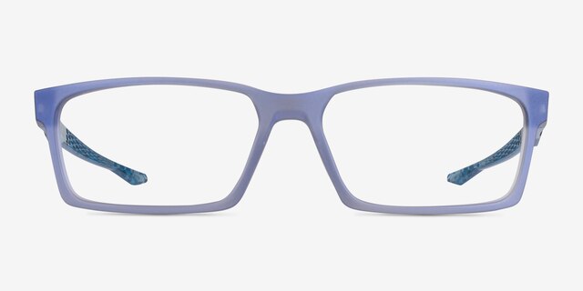 Oakley Overhead Matte Gray PlasticEyeglass Frames from EyeBuyDirect, Front View