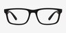 Ray-Ban RB7232M Matte Black PlasticEyeglass Frames from EyeBuyDirect, Front View