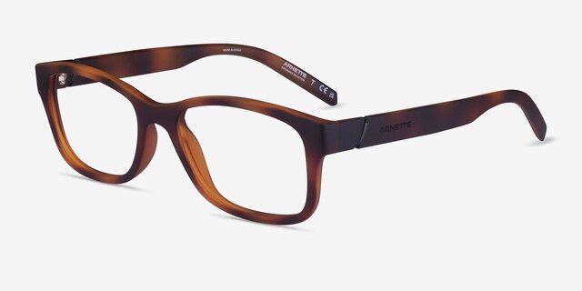 ARNETTE Momochi Matte Tortoise PlasticEyeglass Frames from EyeBuyDirect, Angle View