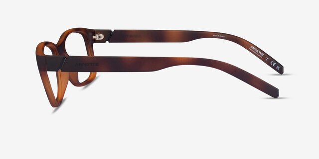 ARNETTE Momochi Matte Tortoise PlasticEyeglass Frames from EyeBuyDirect, Side View