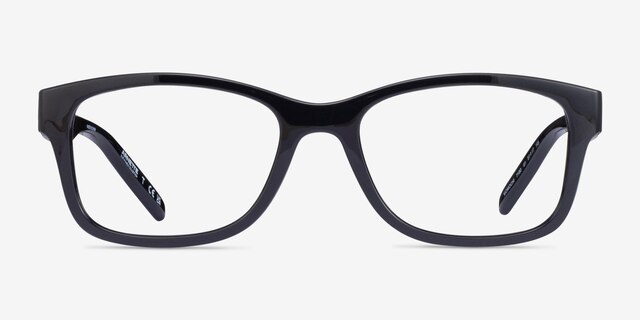 ARNETTE Momochi Shiny Black PlasticEyeglass Frames from EyeBuyDirect, Front View