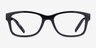 ARNETTE Momochi Shiny Black PlasticEyeglass Frames from EyeBuyDirect, Front View