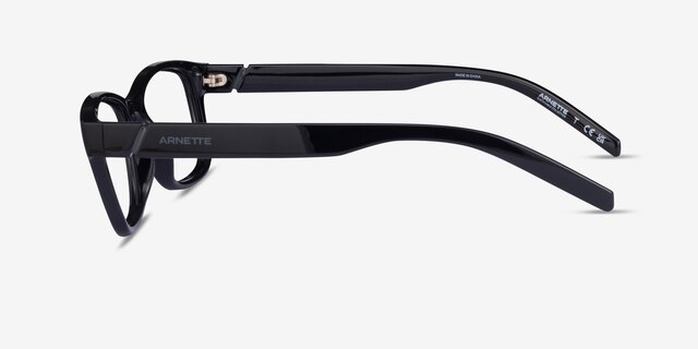ARNETTE Momochi Shiny Black PlasticEyeglass Frames from EyeBuyDirect, Side View