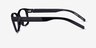 ARNETTE Momochi Shiny Black PlasticEyeglass Frames from EyeBuyDirect, Side View