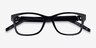 ARNETTE Momochi Shiny Black PlasticEyeglass Frames from EyeBuyDirect, Closed View
