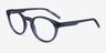 ARNETTE The Seeker Clear Blue PlastiqueMontures de lunettes de vue d'EyeBuyDirect, Vue d'Angle