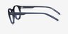 ARNETTE The Seeker Clear Blue PlastiqueMontures de lunettes de vue d'EyeBuyDirect, Vue de Côté