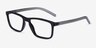 ARNETTE Cocoon Shiny Black PlasticEyeglass Frames from EyeBuyDirect, Angle View