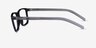 ARNETTE Cocoon Shiny Black PlasticEyeglass Frames from EyeBuyDirect, Side View