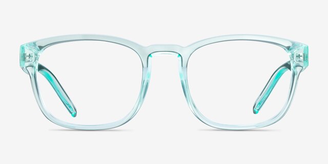 ARNETTE Chuutt Clear Green PlasticEyeglass Frames from EyeBuyDirect, Front View