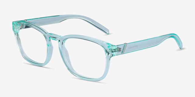ARNETTE Chuutt Clear Green PlasticEyeglass Frames from EyeBuyDirect, Angle View