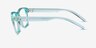 ARNETTE Chuutt Clear Green PlasticEyeglass Frames from EyeBuyDirect, Side View