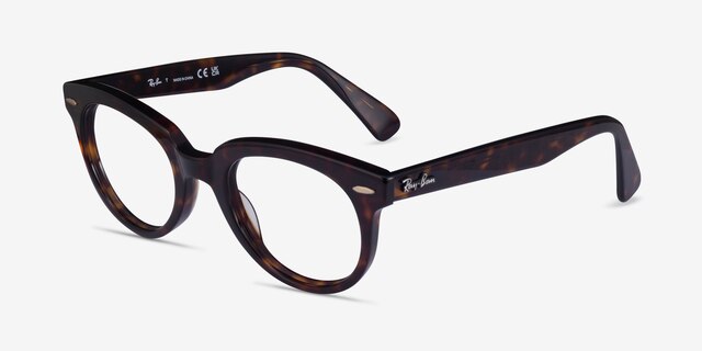 Ray-Ban RB2199V Orion Dark Tortoise AcetateEyeglass Frames from EyeBuyDirect, Angle View