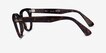 Ray-Ban RB2199V Orion Dark Tortoise AcetateEyeglass Frames from EyeBuyDirect, Side View
