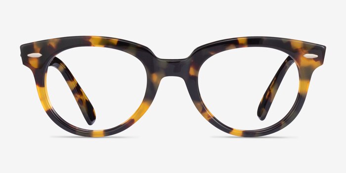 Ray-Ban RB2199V Orion Yellow Tortoise Acetate Eyeglass Frames from EyeBuyDirect