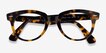 Ray-Ban RB2199V Orion Yellow Tortoise AcetateEyeglass Frames from EyeBuyDirect, Closed View