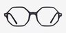 Ray-Ban RB5472 Britt Noir AcétateMontures de lunettes de vue d'EyeBuyDirect, Vue de Face