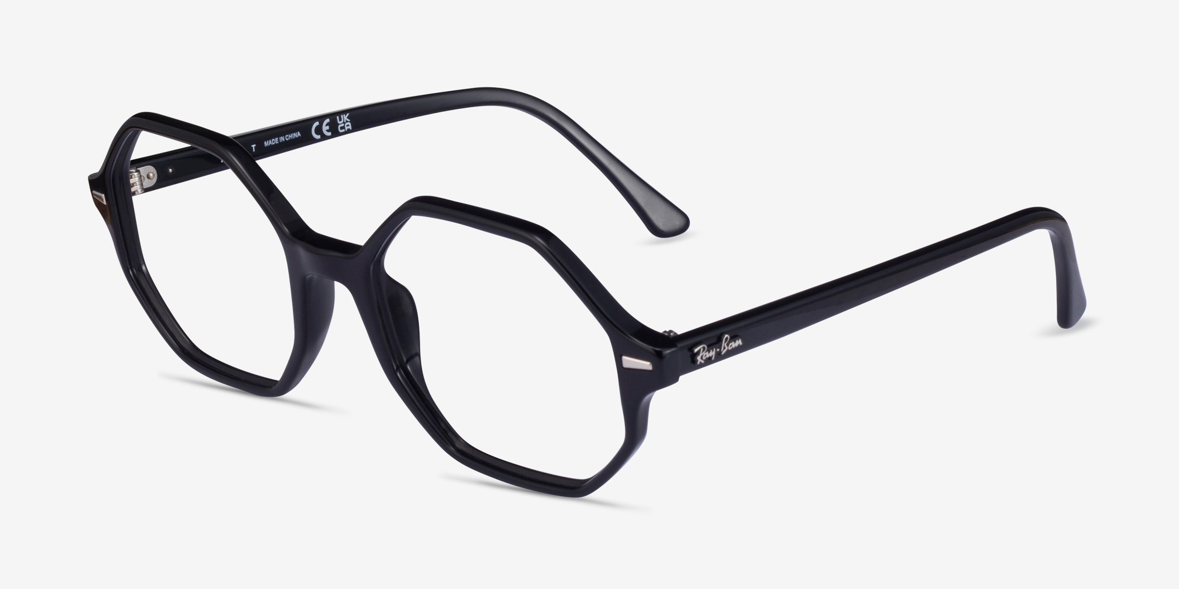 Ray-Ban RB5472 Britt - Square Black Frame Eyeglasses