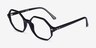 Ray-Ban RB5472 Britt Noir AcétateMontures de lunettes de vue d'EyeBuyDirect, Vue d'Angle