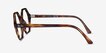 Ray-Ban RB5472 Britt Striped Tortoise AcetateEyeglass Frames from EyeBuyDirect, Side View