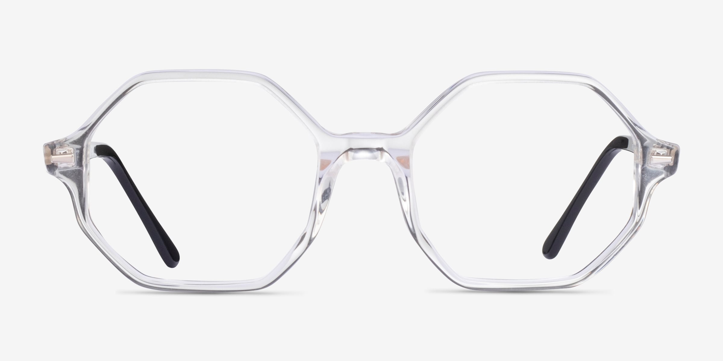 Ray-Ban RB5472 Britt - Square Clear Frame Eyeglasses | Eyebuydirect