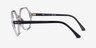 Ray-Ban RB5472 Britt Clear AcetateEyeglass Frames from EyeBuyDirect, Side View