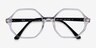 Ray-Ban RB5472 Britt Clear AcetateEyeglass Frames from EyeBuyDirect, Closed View