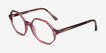 Ray-Ban RB5472 Britt Transparent Pink AcetateEyeglass Frames from EyeBuyDirect, Angle View