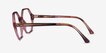 Ray-Ban RB5472 Britt Transparent Pink AcetateEyeglass Frames from EyeBuyDirect, Side View