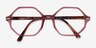 Ray-Ban RB5472 Britt Transparent Pink AcetateEyeglass Frames from EyeBuyDirect, Closed View
