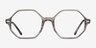 Ray-Ban RB5472 Britt Transparent Green AcetateEyeglass Frames from EyeBuyDirect, Front View