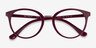 Vogue Eyewear VO5167 Red PlasticEyeglass Frames from EyeBuyDirect, Closed View