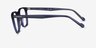 Vogue Eyewear VO5350 Transparent Blue AcetateEyeglass Frames from EyeBuyDirect, Side View