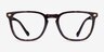 Vogue Eyewear VO5350 Dark Tortoise AcetateEyeglass Frames from EyeBuyDirect, Front View
