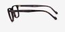 Vogue Eyewear VO5350 Dark Tortoise AcetateEyeglass Frames from EyeBuyDirect, Side View