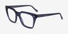Vogue Eyewear VO5371 Transparent Blue AcetateEyeglass Frames from EyeBuyDirect, Angle View